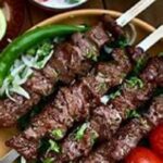 چنجه کباب ران گوساله